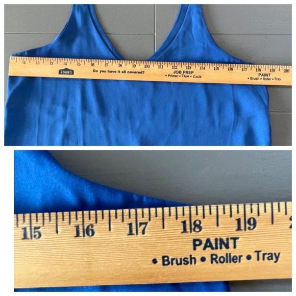 STELLA LUCE Royal Blue Camisole Tank Top Medium - Picture 6 of 6